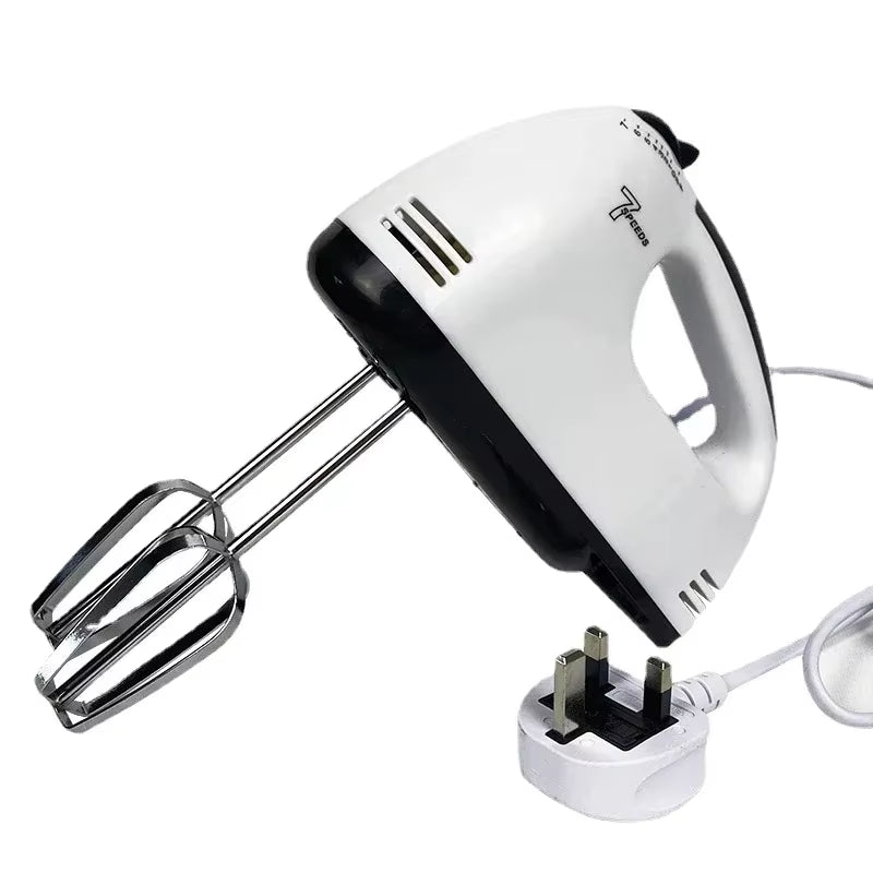 7 Speed Dough Hand Mini Mixer Food Blender Multifunctional Food Processor Kitchen Mini Electric Manual Cooking Tools